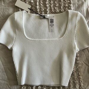 NWT squareneck contour ARITZIA top